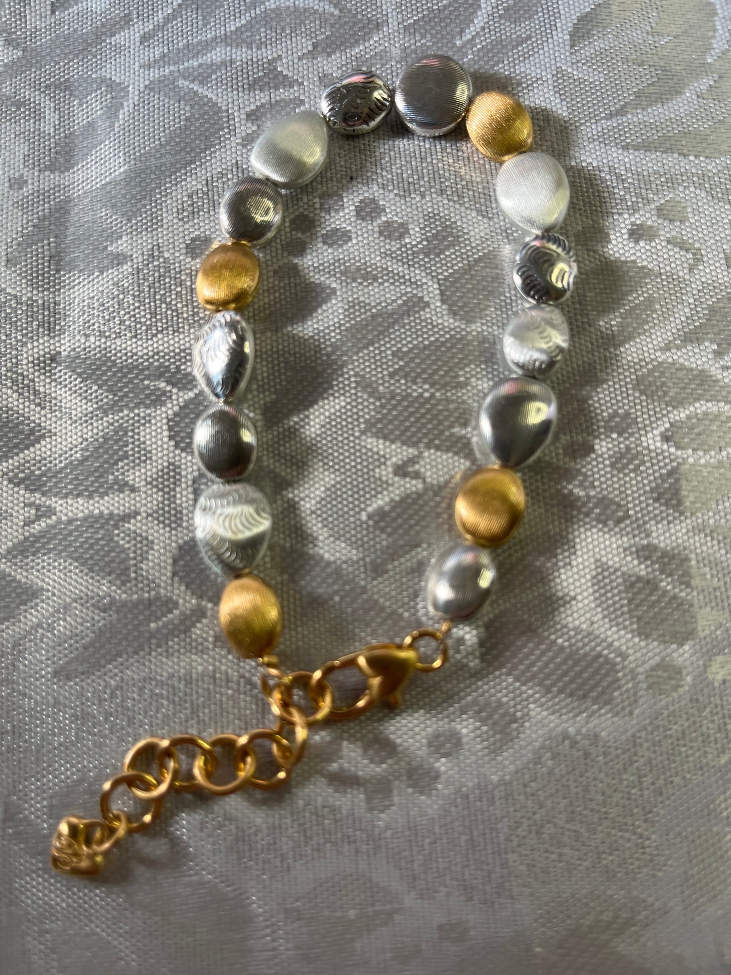 C#14 BRIGHTON Modernest multicolor mixed metal braclet